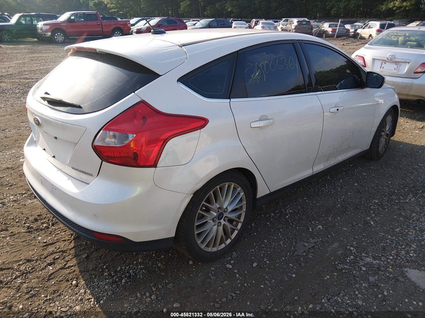 Vin: 1fadp3n29el395378, lot: 46320213, ford focus titanium 20144