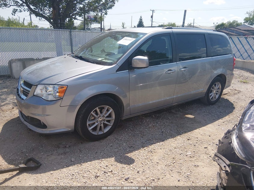 Vin: 2c4rdgcg8kr774325, lot: 46320218, dodge grand caravan sxt 20192