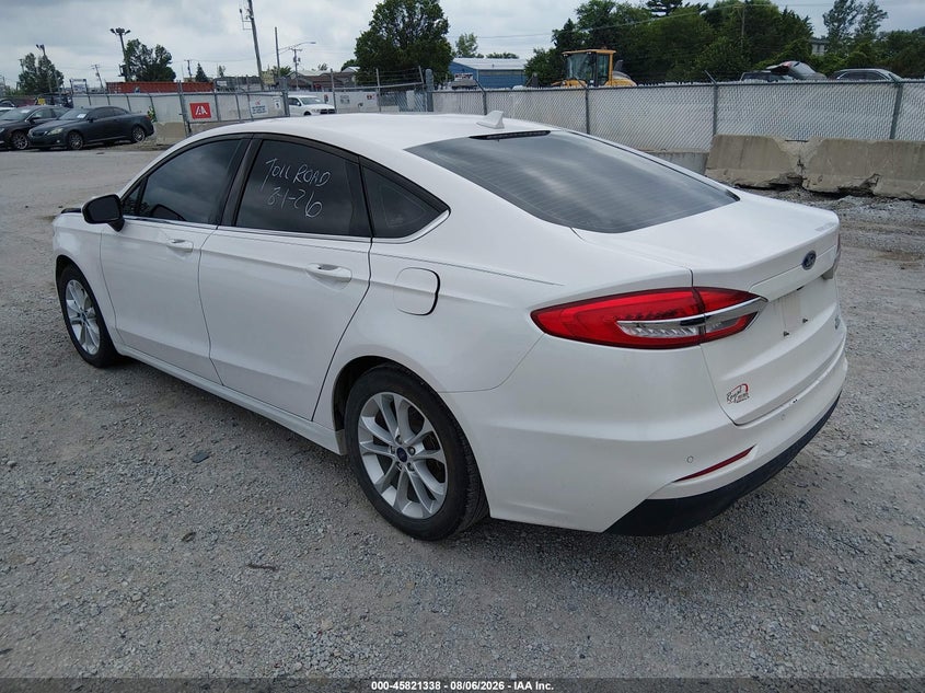 Vin: 3fa6p0hd5lr110565, lot: 46320219, ford fusion se 20203