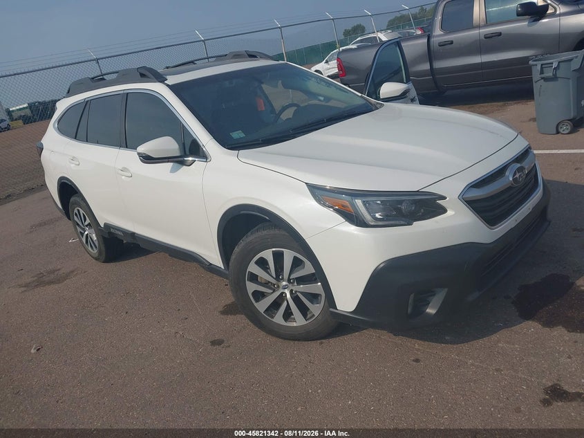 Vin: 4s4btafcxm3216008, lot: 46320223, subaru outback premium 2021 img_1