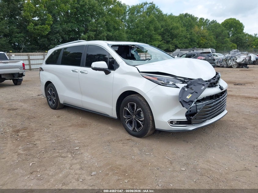 Vin: 5tdeskfc4ts268533, lot: 46320228, toyota sienna platinum 2026 img_1