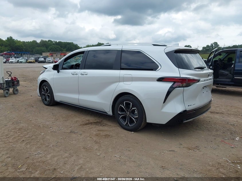 Vin: 5tdeskfc4ts268533, lot: 46320228, toyota sienna platinum 20263