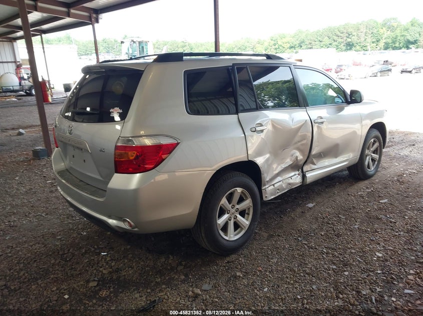 2008 TOYOTA HIGHLANDER SPORT UTILITY VEHICLE 3.5L V-6 DOHC, VVT, 270HP