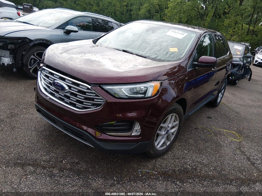 Vin: 2fmpk4j94mba07840, lot: 46320241, ford edge sel 20212