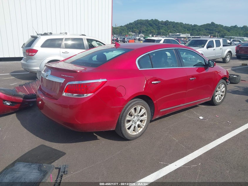 BUICK LACROSSE 2012 VIN 1G4GD5ER3CF323172