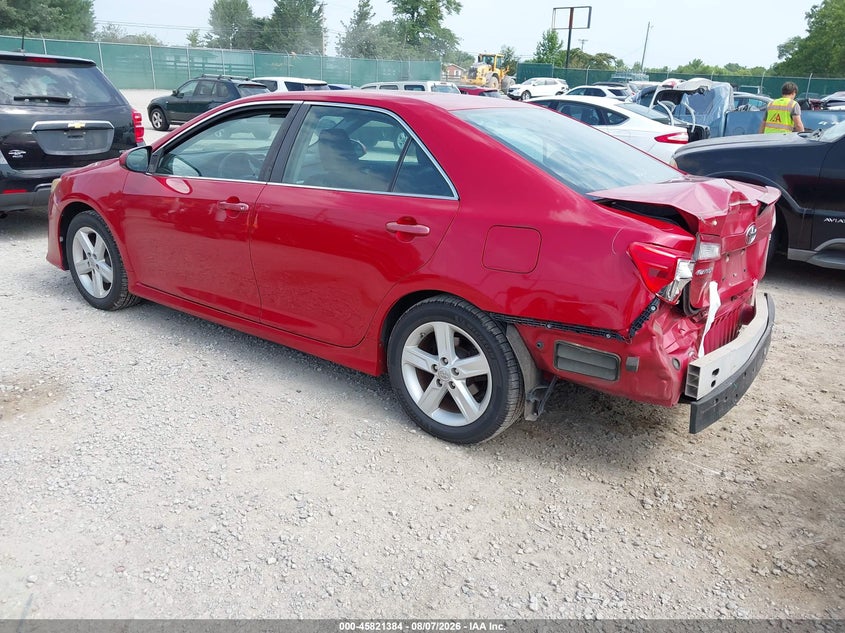 Vin: 4t1bf1fk9eu869861, lot: 46320265, toyota camry se 20143