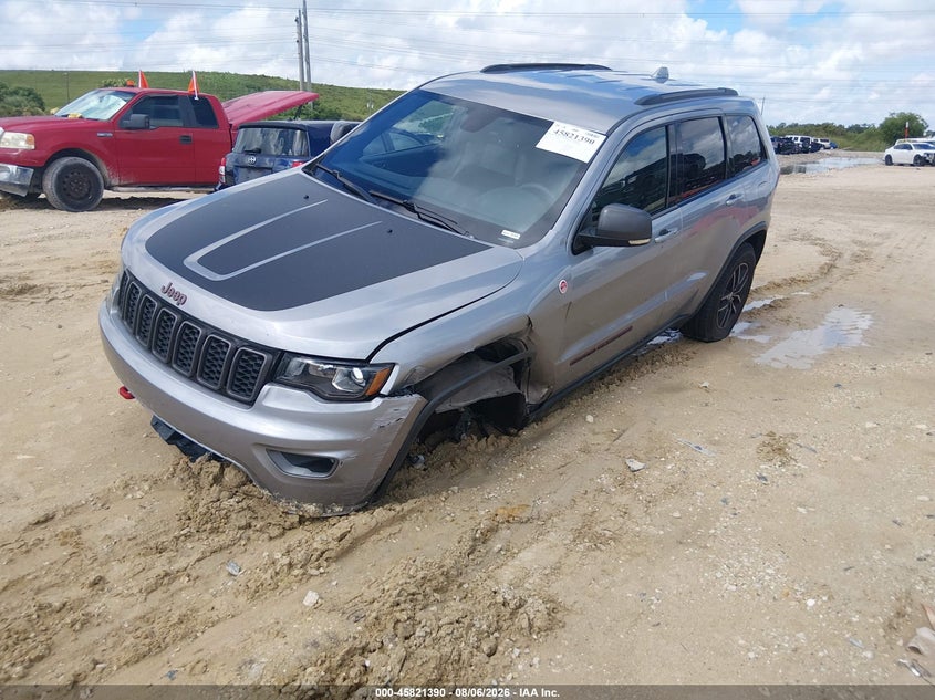 Vin: 1c4rjflt3hc636368, lot: 46320271, jeep grand cherokee trailhawk 20172
