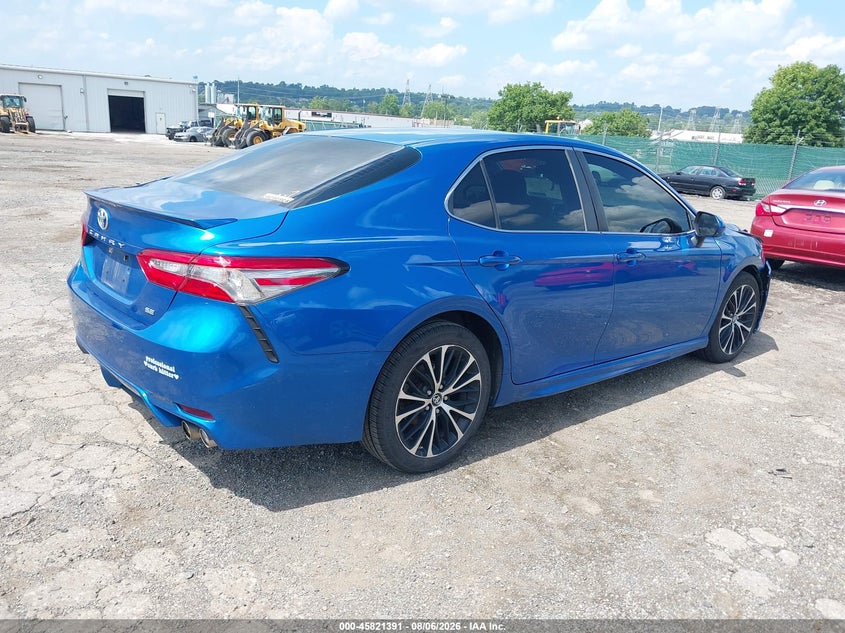 Vin: 4t1b11hk9ju007780, lot: 46320272, toyota camry se 20184