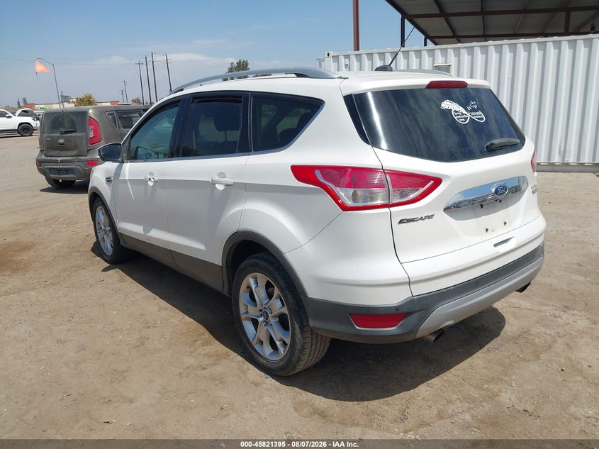 Vin: 1fmcu0j97fuc80558, lot: 46320276, ford escape titanium 20153
