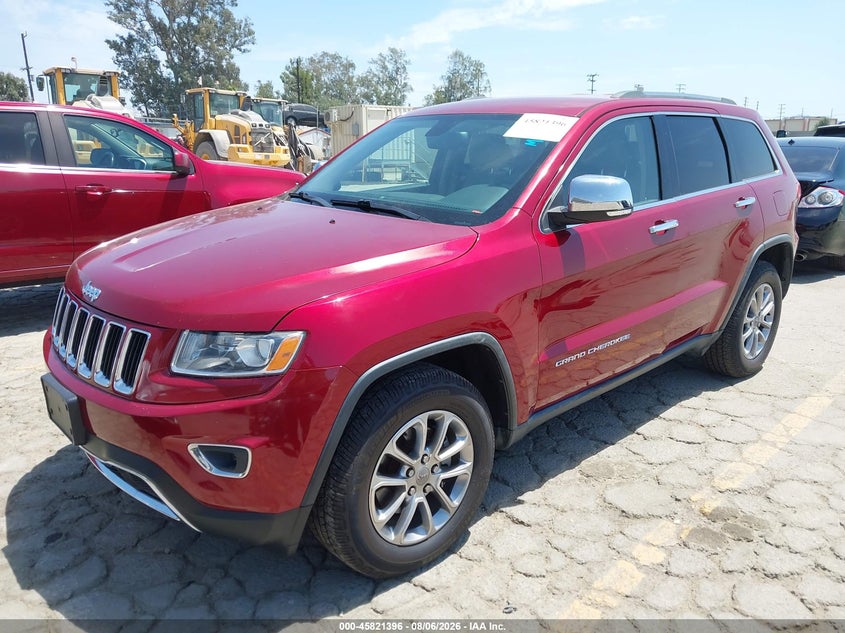 Vin: 1c4rjfbgxfc779125, lot: 46320277, jeep grand cherokee limited 20152