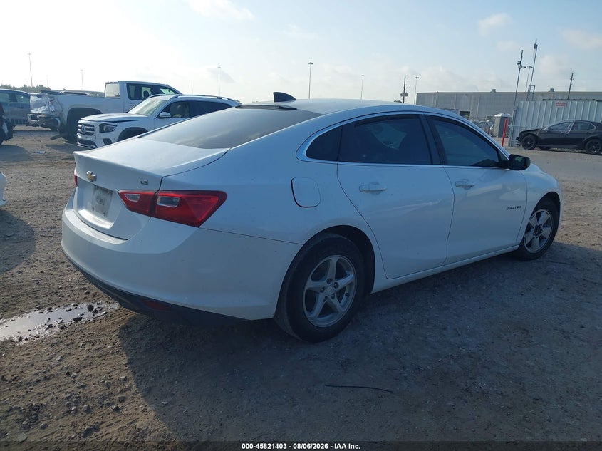 Vin: 1g1zb5st0gf301857, lot: 46320284, chevrolet malibu ls 20164