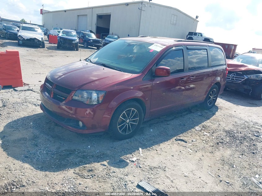 Vin: 2c4rdgeg2jr299542, lot: 46320289, dodge grand caravan gt 20182
