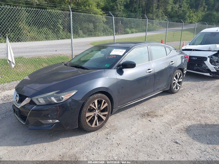 Vin: 1n4aa6ap4gc404997, lot: 46320290, nissan maxima 3.5 s 20162