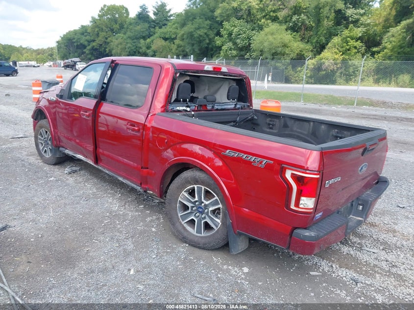 2016 FORD F-150 auction photo 3