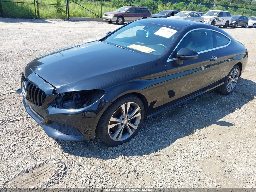 Vin: wddwj4kb5hf423149, lot: 46320297, mercedes-benz c 300 4matic 20172