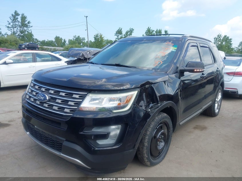 Vin: 1fm5k8d86ggc56039, lot: 46320299, ford explorer xlt 20162