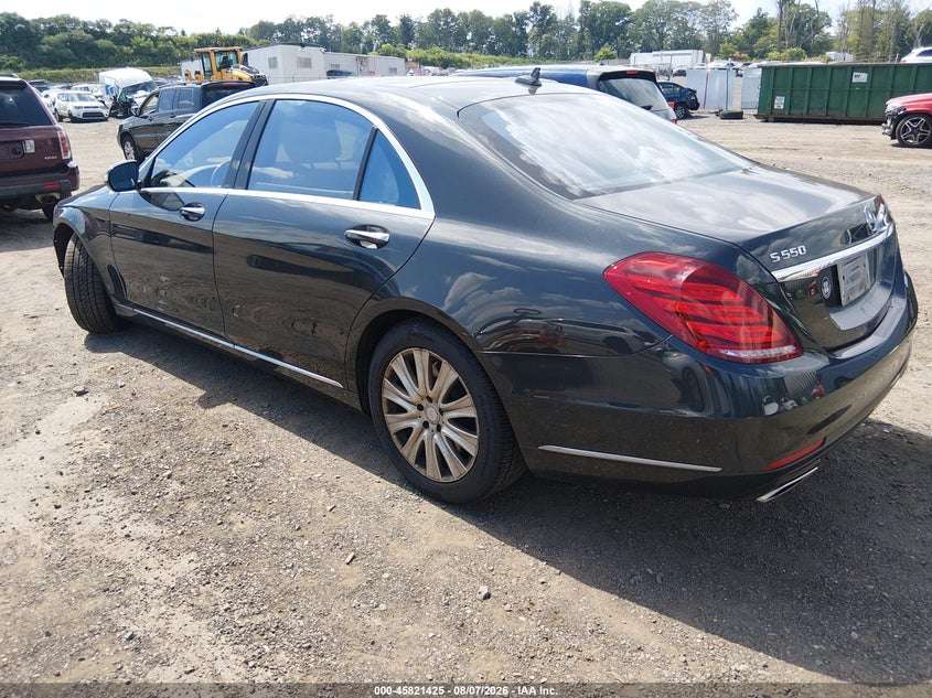 Vin: wddug8fb1fa125439, lot: 46320306, mercedes-benz s 550 4matic 20153