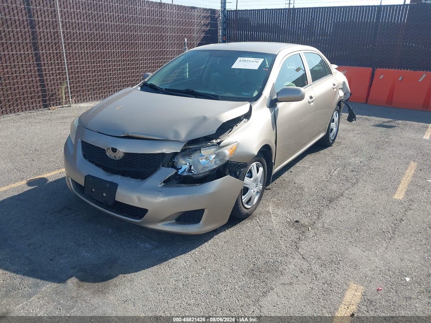 Vin: 2t1bu4eexac257327, lot: 46320308, toyota corolla ce 20102