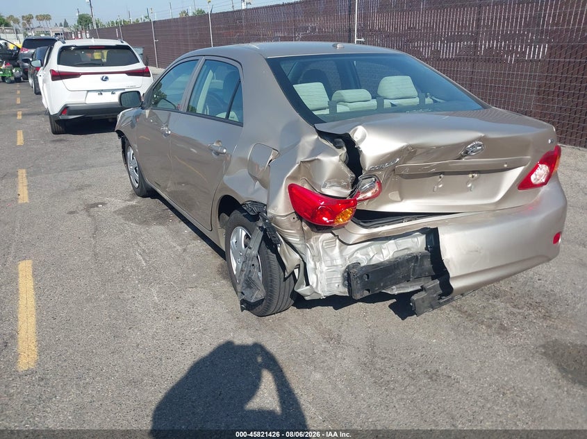 Vin: 2t1bu4eexac257327, lot: 46320308, toyota corolla ce 20103