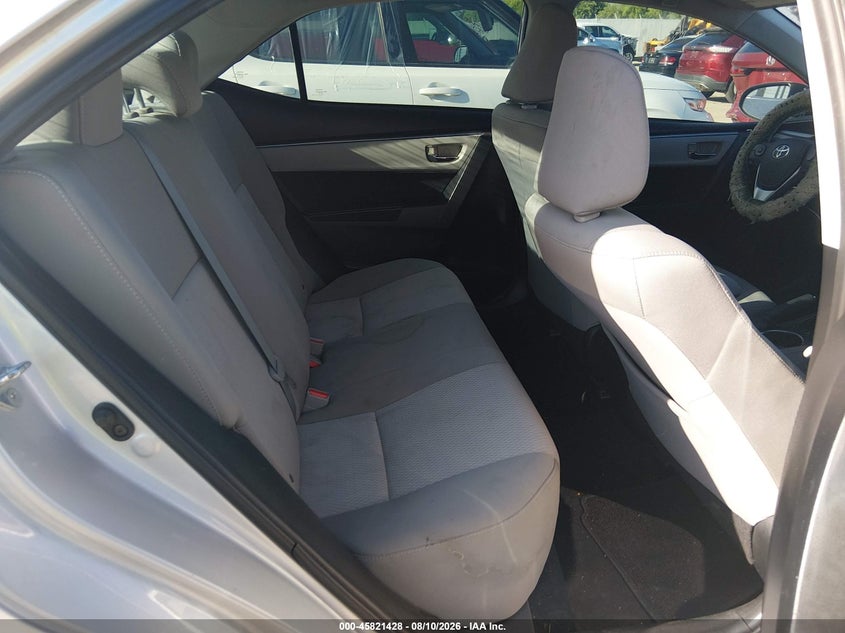 2014 TOYOTA COROLLA SEDAN 1.8L I-4 DOHC, VVT, 132HP