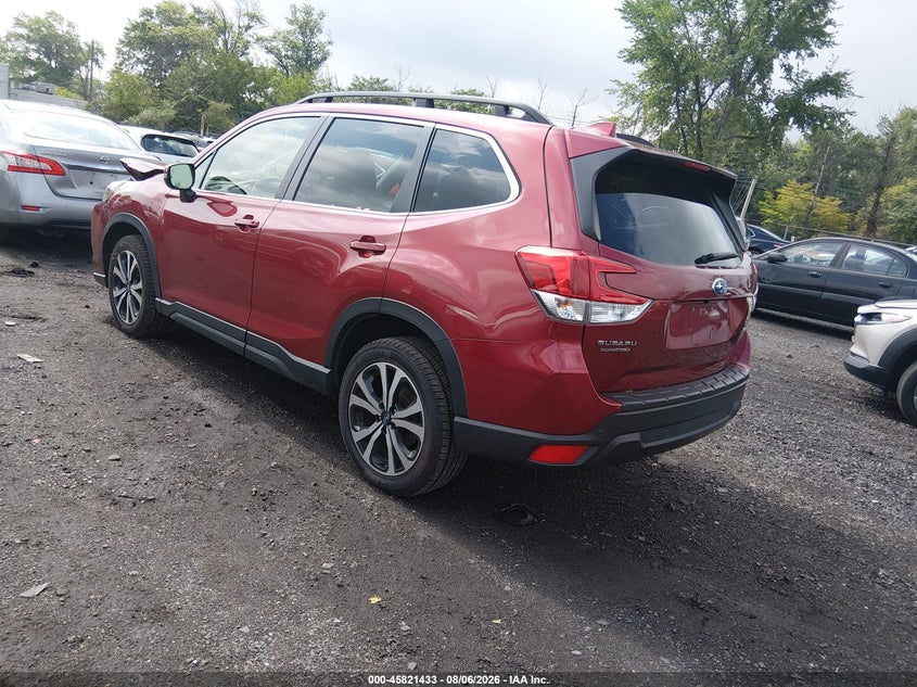 Vin: jf2skapc9nh521463, lot: 46320314, subaru forester limited 20223