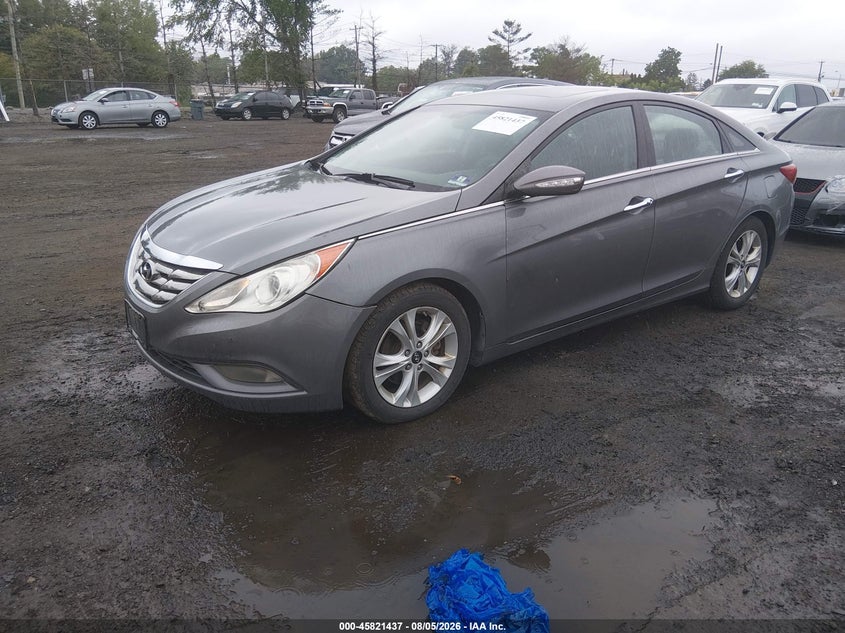 Vin: 5npec4ac9bh217372, lot: 46320318, hyundai sonata limited 20112