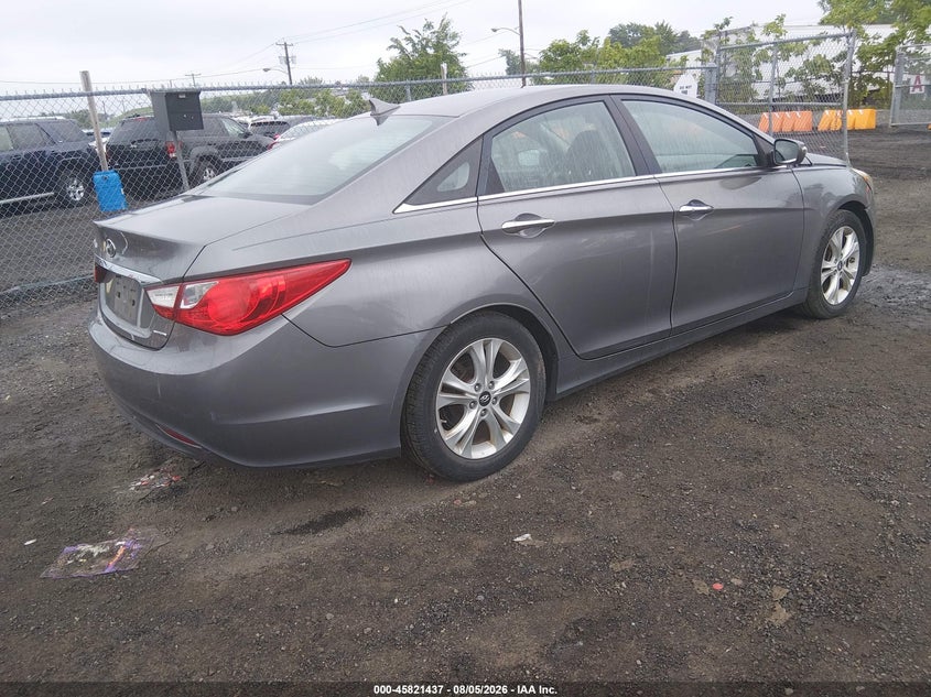 Vin: 5npec4ac9bh217372, lot: 46320318, hyundai sonata limited 20114