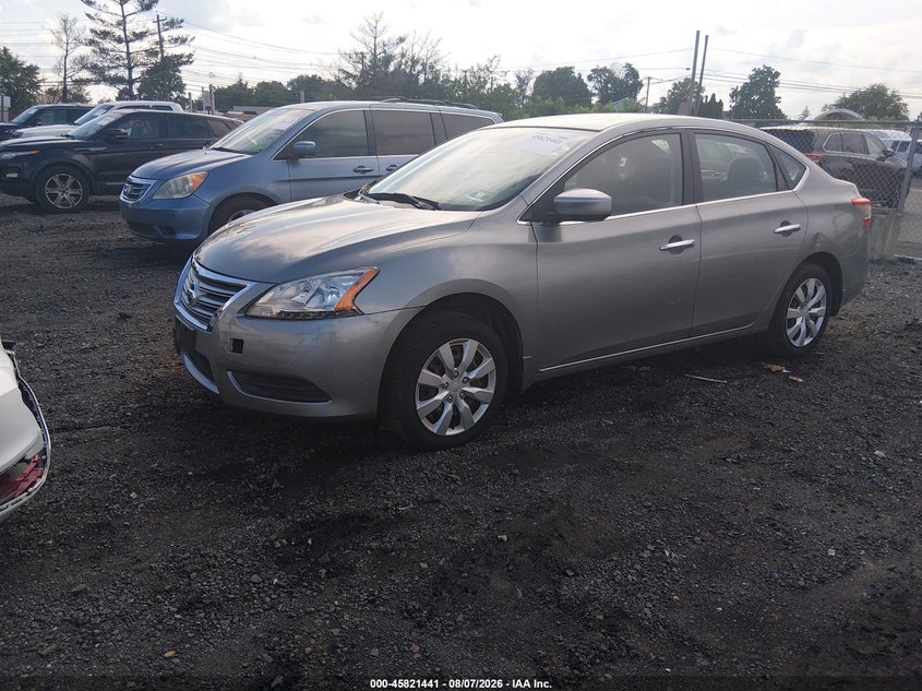 2014 NISSAN SENTRA auction photo 2