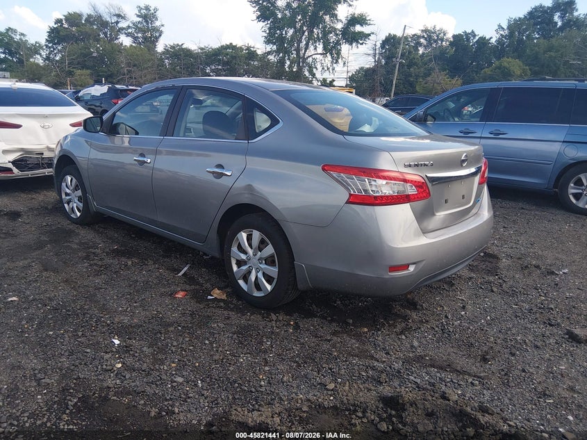 2014 NISSAN SENTRA auction photo 3
