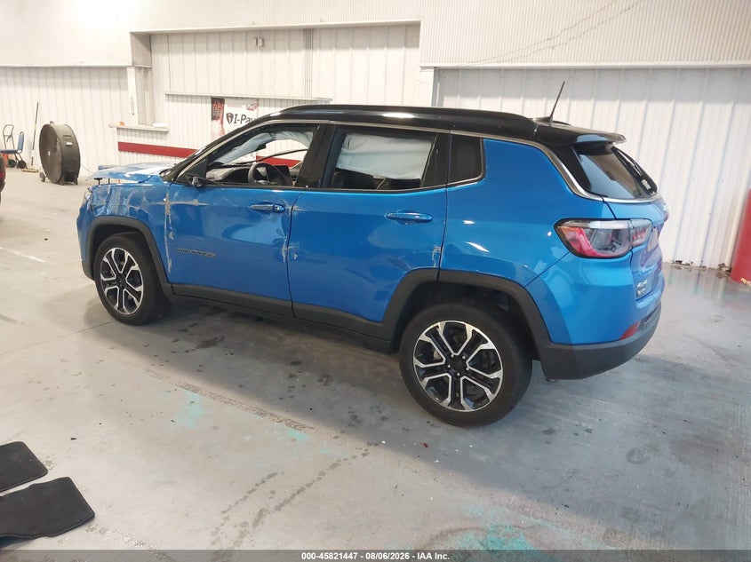 Vin: 3c4njdcn9rt585291, lot: 46320328, jeep compass limited 4x4 20243