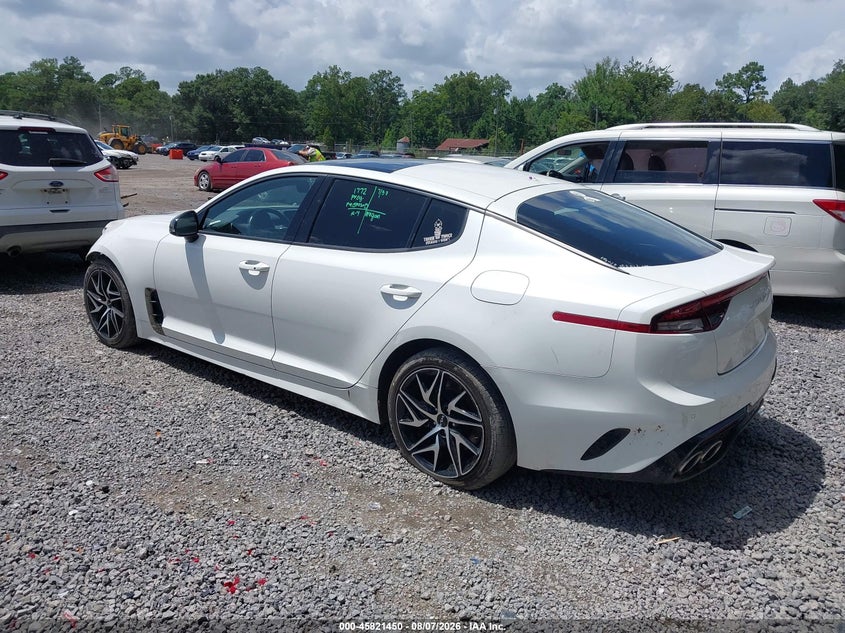 Vin: knae35ld0p6123116, lot: 46320331, kia stinger gt-line 20233