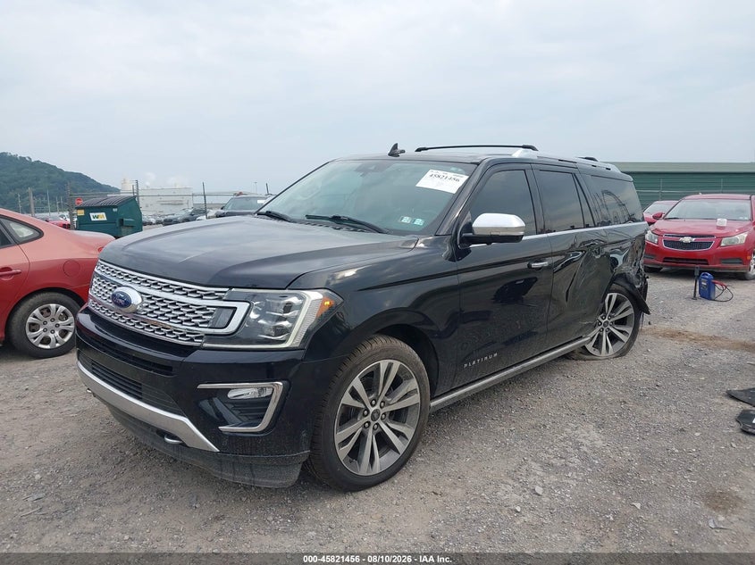 2020 Ford Expedition, Left Rear, IAAI, VIN 1FMJK1MT8LEA25529 — photo 2