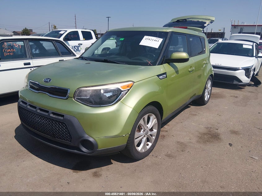 Vin: kndjp3a55f7784784, lot: 46320342, kia soul + 20152