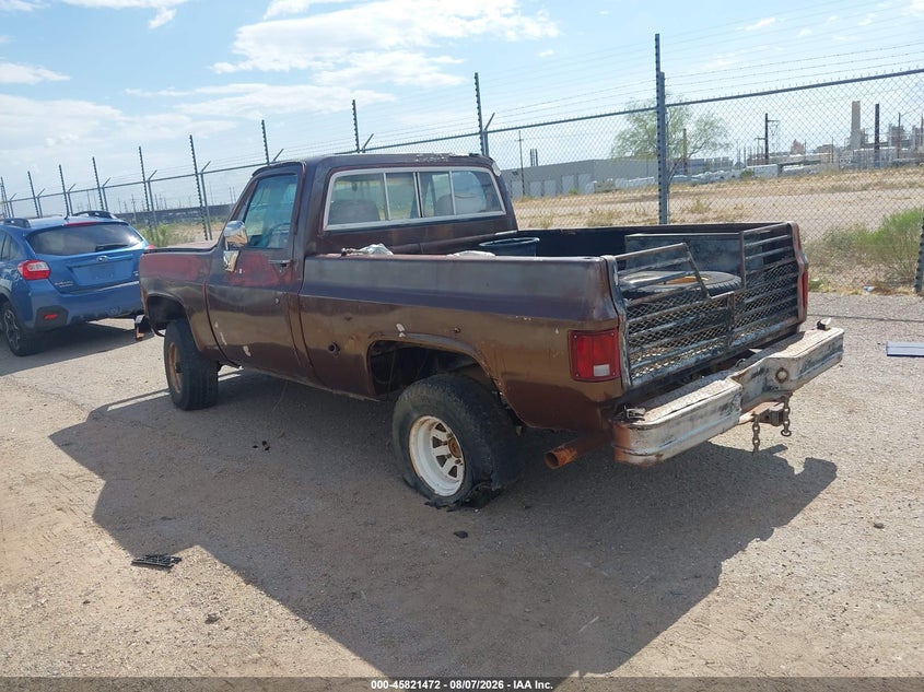 1978 CHEVROLET C/K 10 SERIES auction photo 3