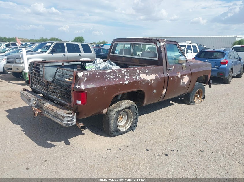1978 CHEVROLET C/K 10 SERIES auction photo 4