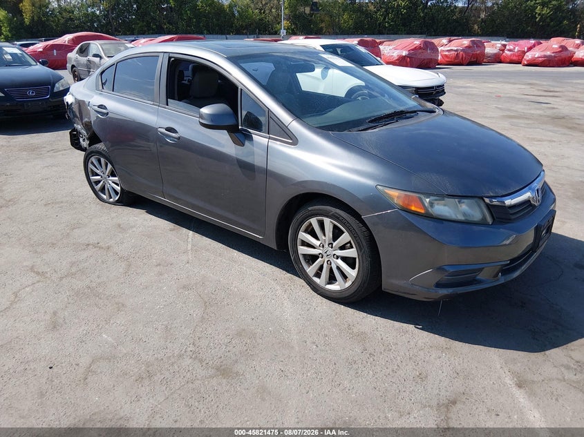 2012 HONDA CIVIC auction photo 1