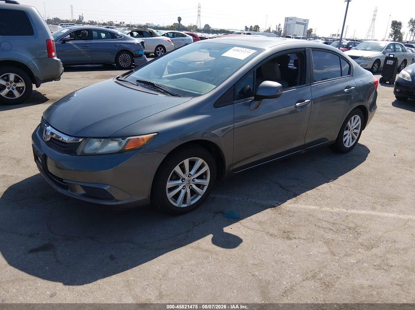 2012 HONDA CIVIC auction photo 2