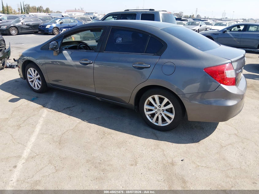 2012 HONDA CIVIC auction photo 3
