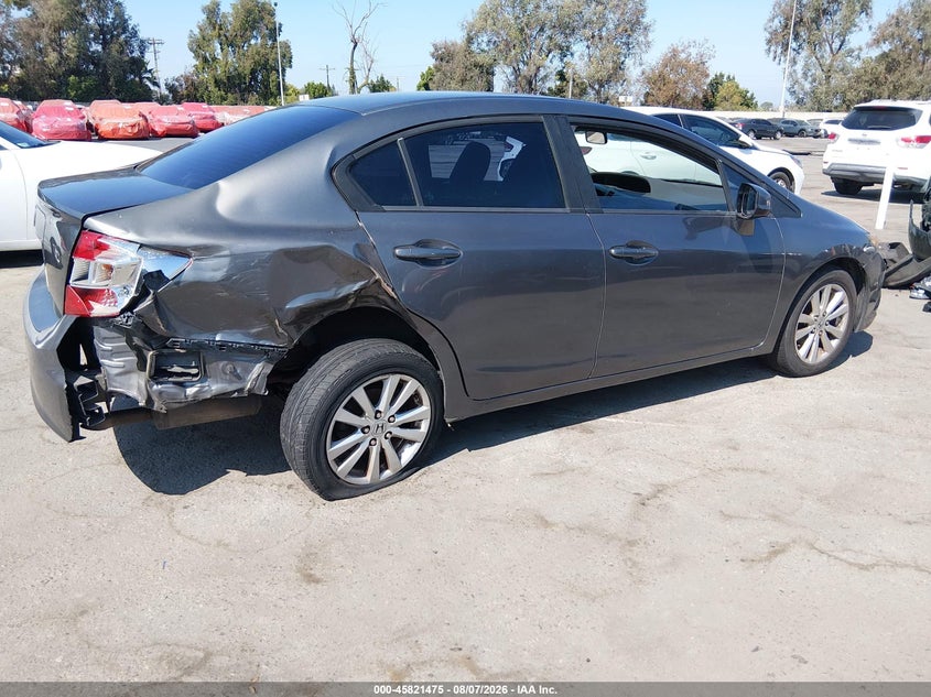 2012 HONDA CIVIC auction photo 4