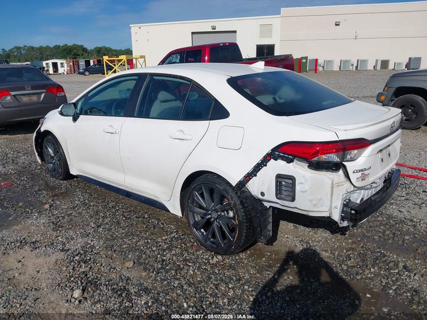 Vin: 5yfs4mce4rp187449, lot: 46320358, toyota corolla se 20243