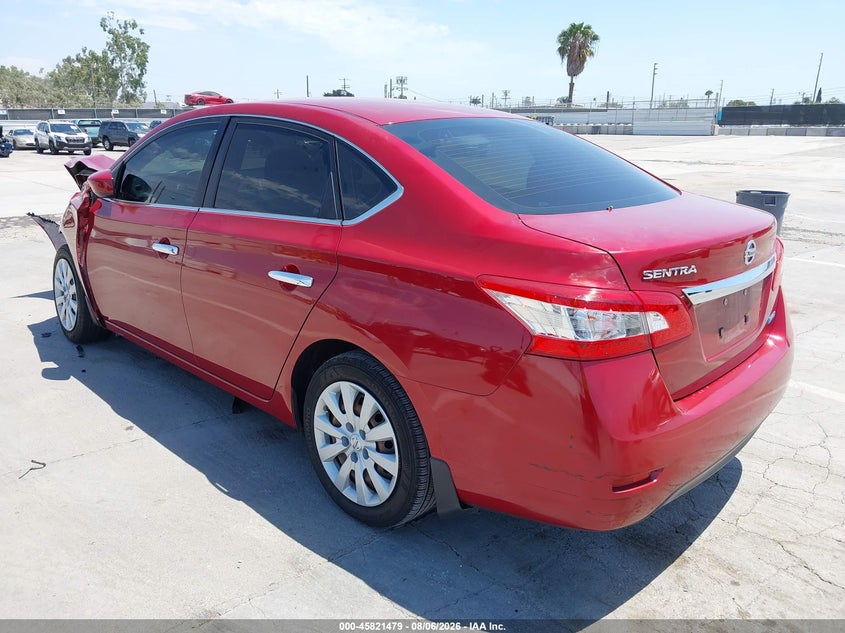 Vin: 3n1ab7ap7el644367, lot: 46320360, nissan sentra s 20143
