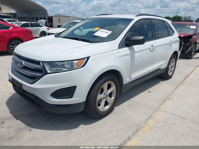 Vin: 2fmpk3g99jbc44174, lot: 46320366, ford edge se 20182