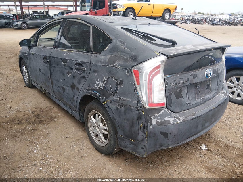 Vin: jtdkn3du8e1760865, lot: 46320378, toyota prius two 20143