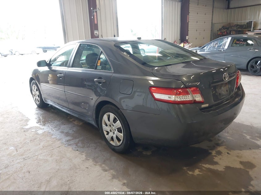 Vin: 4t1bf3ekxbu685716, lot: 46320415, toyota camry le 20113