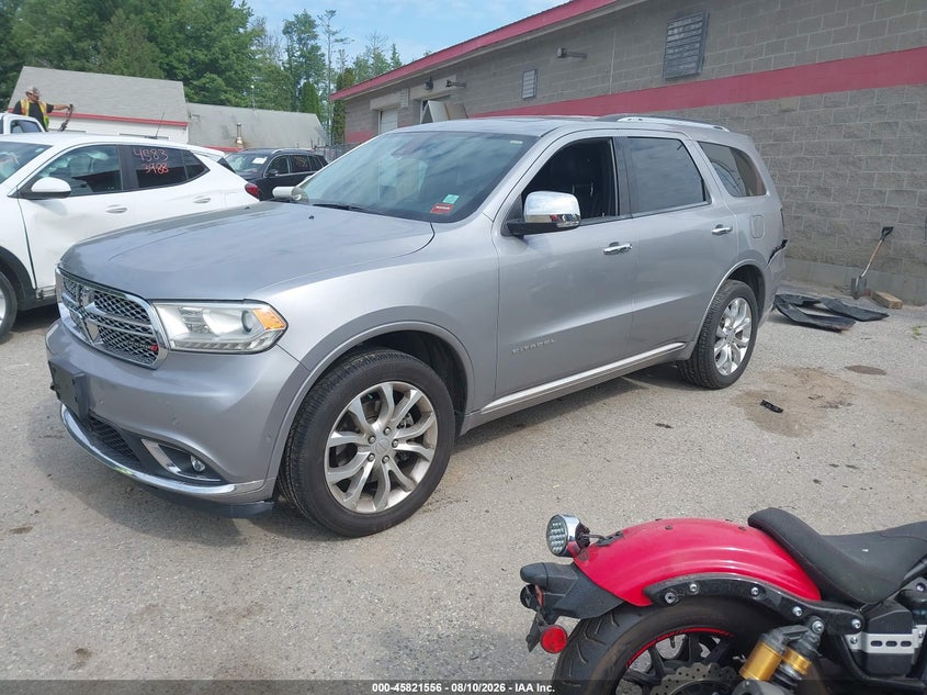 Vin: 1c4rdjeg5jc225165, lot: 46320436, dodge durango citadel awd 20182