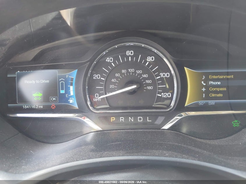 2014 LINCOLN MKZ HYBRID auction photo 7