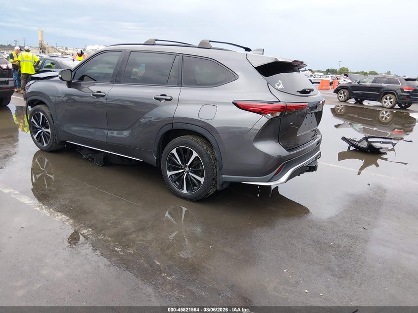 Vin: 5tdjzrbh9ns169830, lot: 46320445, toyota highlander xse 20223