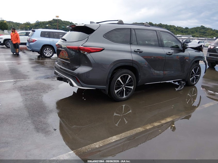 Vin: 5tdjzrbh9ns169830, lot: 46320445, toyota highlander xse 20224