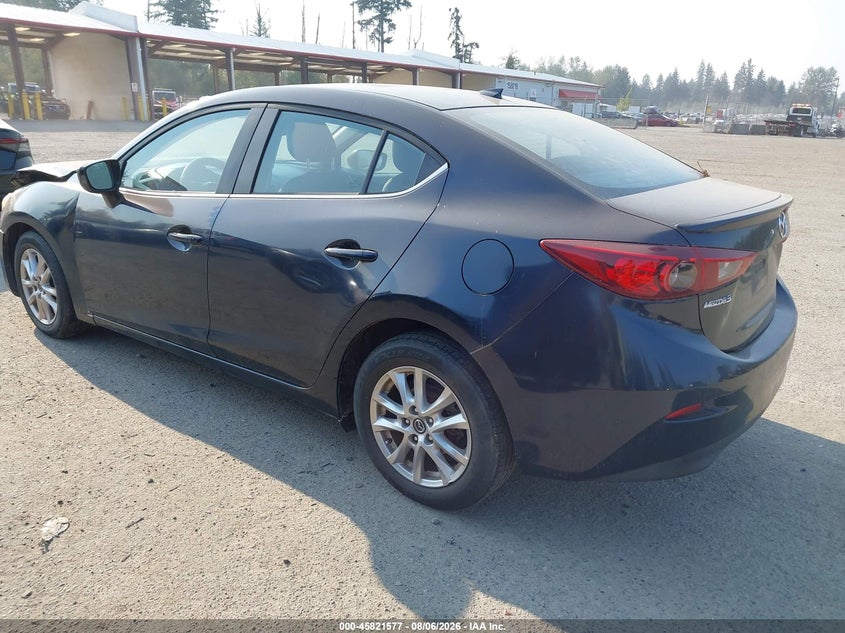 Vin: jm1bm1x75g1316682, lot: 46320458, mazda mazda3 i grand touring 20163