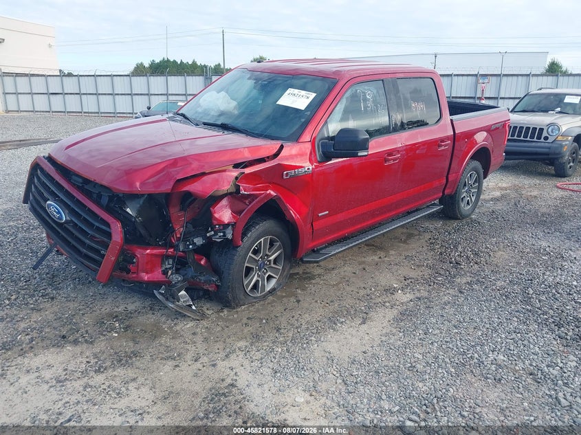 Vin: 1ftew1eg7gfb61971, lot: 46320459, ford f-150 xlt 20162